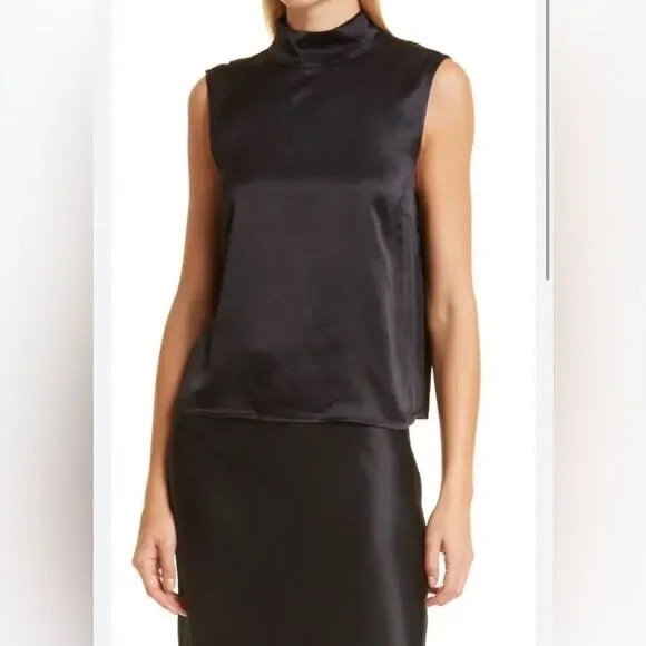 Rails Yolie Mock Neck sleeveless top - Picture 2 of 6